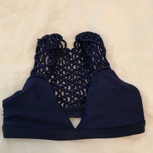Navy Mikoh bikini top